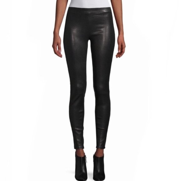 NWT DTLA Lambskin Leather Leggings/Pants - Picture 4 of 9